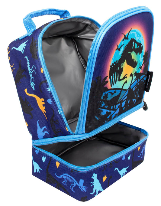Sac repas à deux compartiments – dinosaure Moon