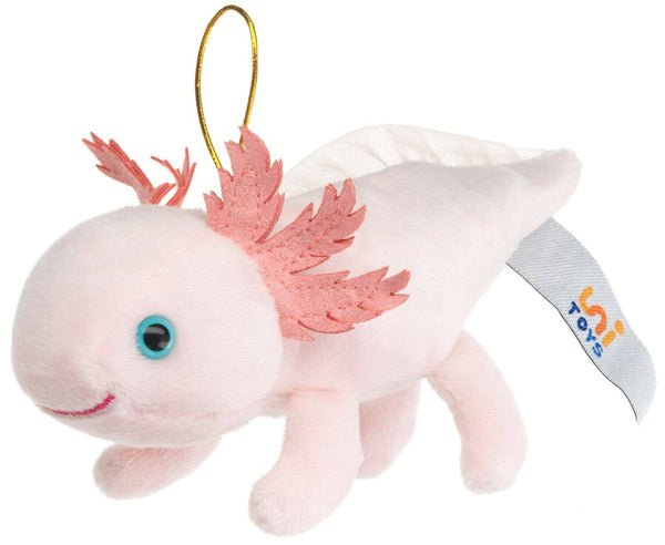 Axolotl avec boucle - 15 cm (longueur) - peluche Uni Toys