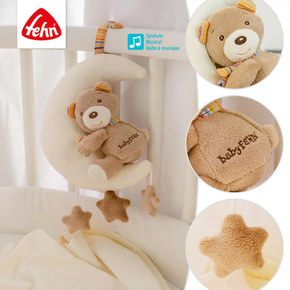 Spieluhr Teddy im Mond