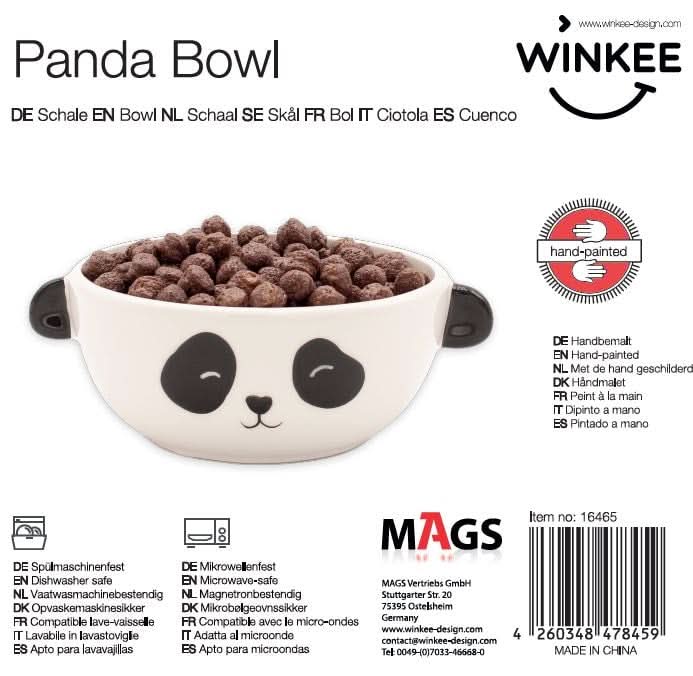 Bol à céréales Panda Pepe Winkee – vue 3