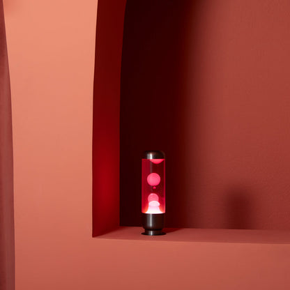 Lampe à lave Capsule - Rose