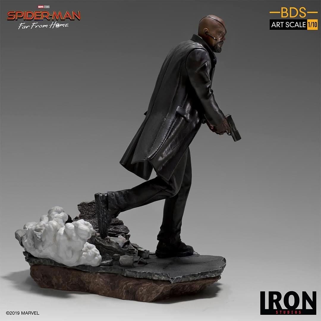 Nick Fury Statue - Spider-Man: Far From Home - Art Scale 1/10 - Iron Studios