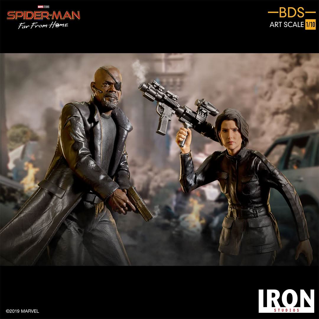 Nick Fury Statue - Spider-Man: Far From Home - Art Scale 1/10 - Iron Studios