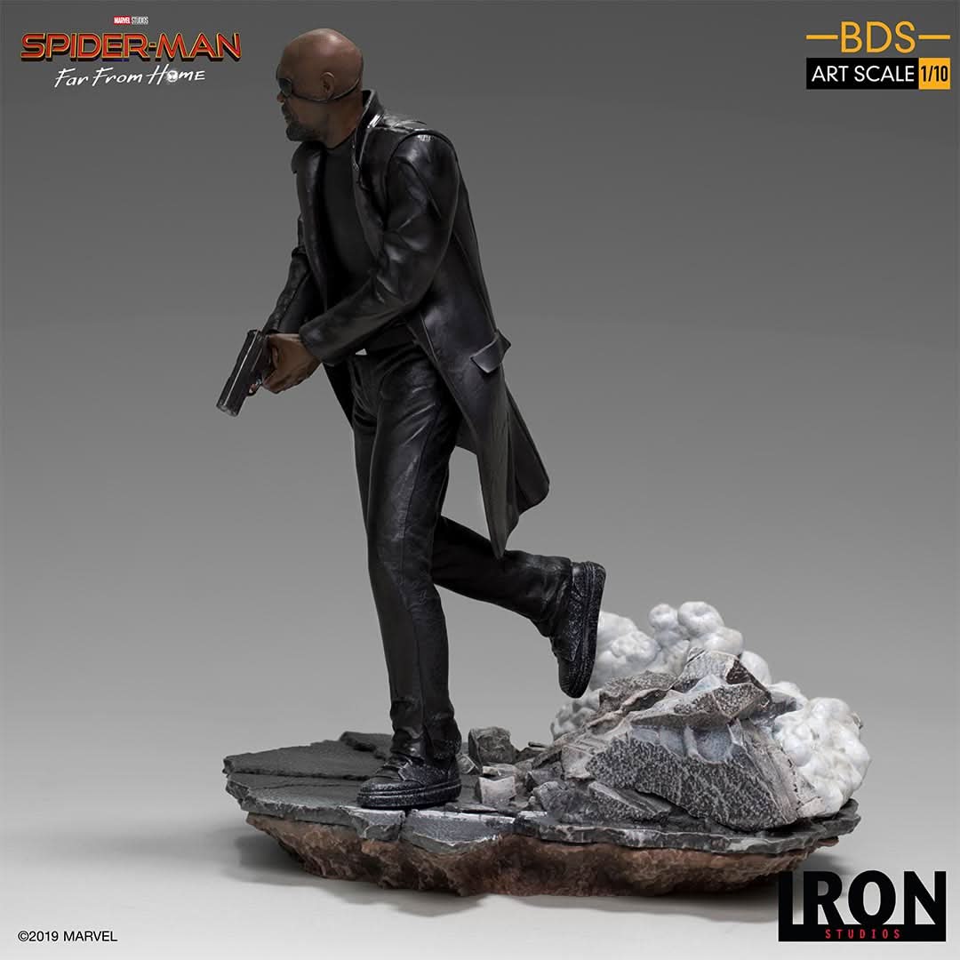 Nick Fury Statue - Spider-Man: Far From Home - Art Scale 1/10 - Iron Studios