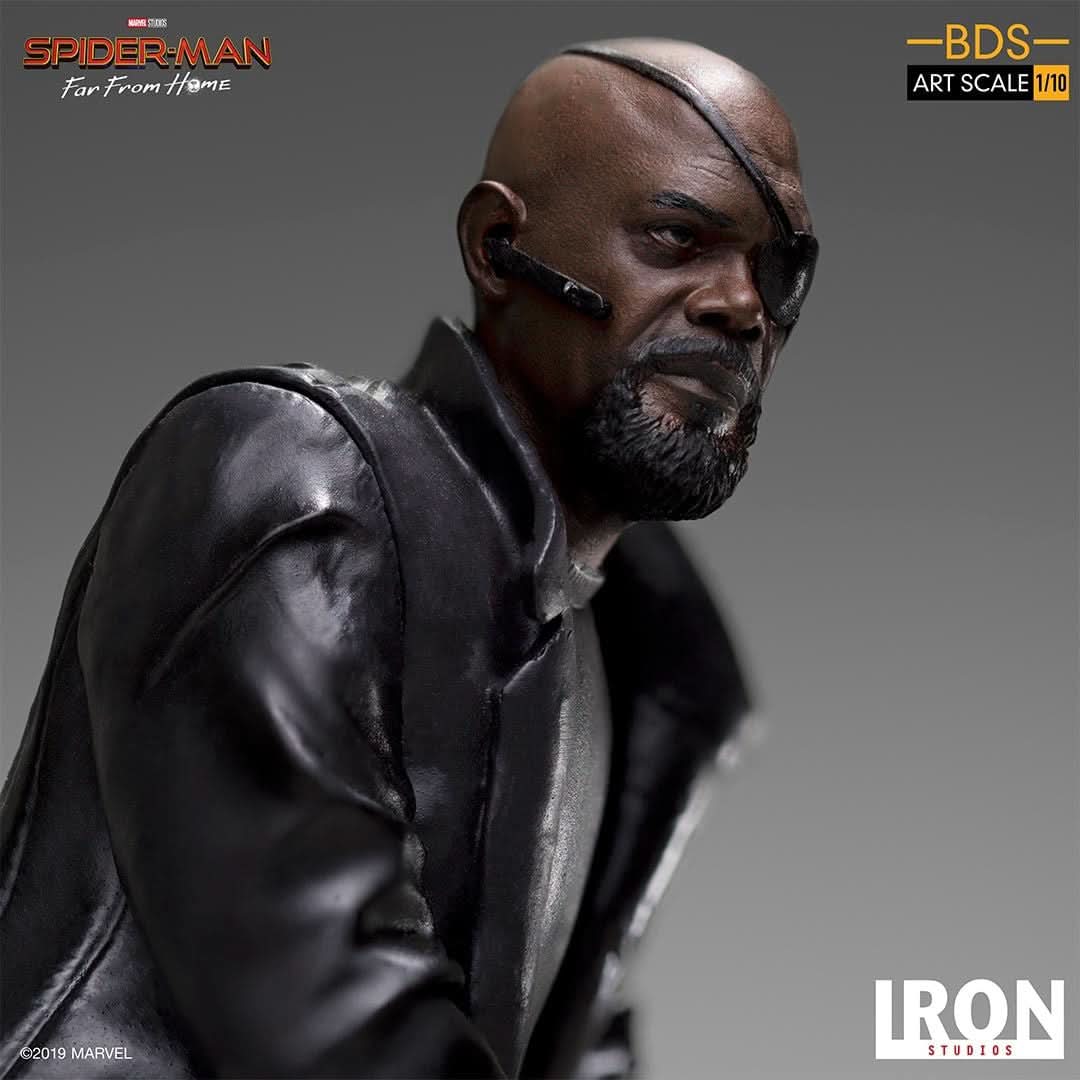 Nick Fury Statue - Spider-Man: Far From Home - Art Scale 1/10 - Iron Studios