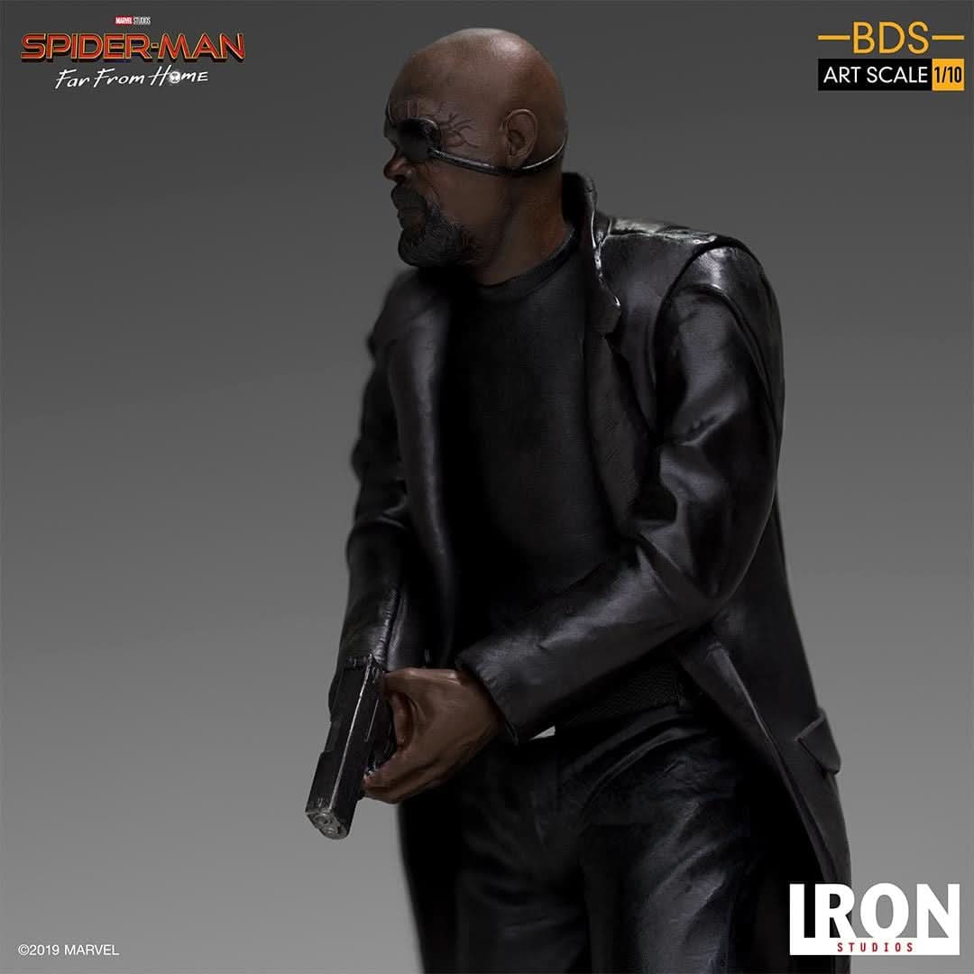 Nick Fury Statue - Spider-Man: Far From Home - Art Scale 1/10 - Iron Studios