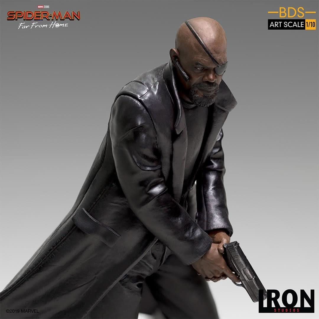 Nick Fury Statue - Spider-Man: Far From Home - Art Scale 1/10 - Iron Studios