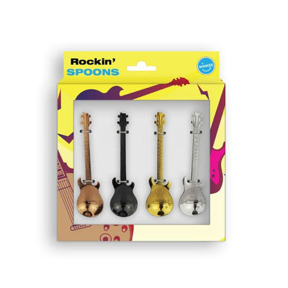 Cuillères à café Guitare – Set de 4 Winkee – vue 1