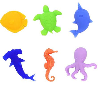 Marine Animal Glass Markers