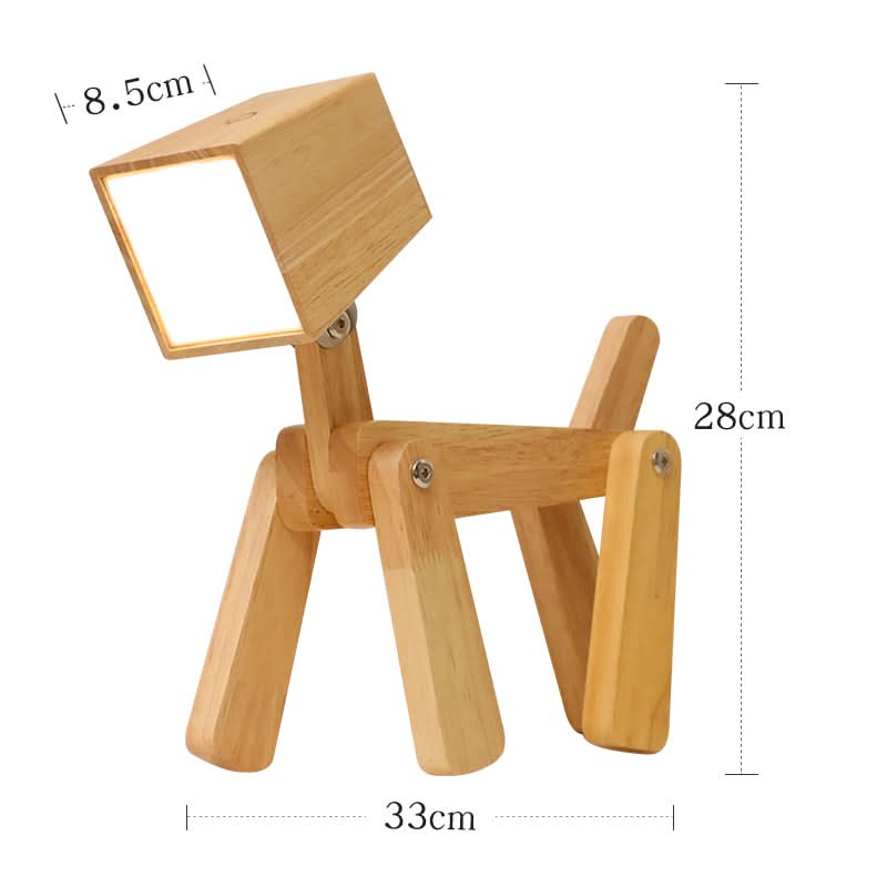 Lampe de table Chien Charlie – LED tactile et dimmable Winkee – vue 5