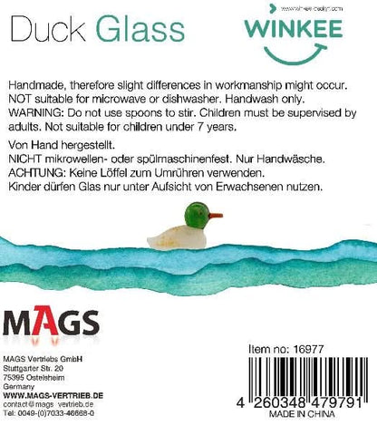 Verre Canard Colvert 3D
