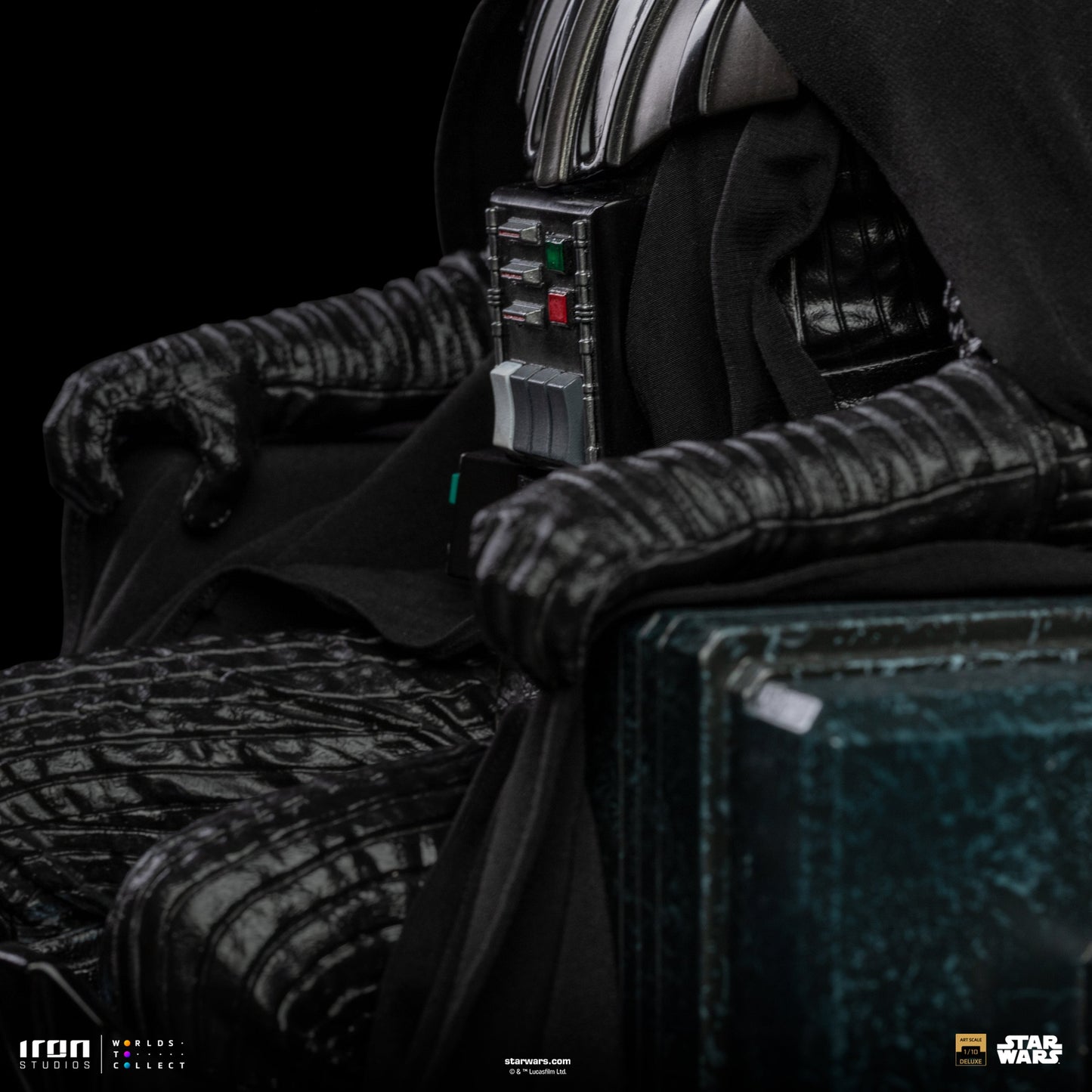 Darth Vader on Throne Statue - Star Wars: Obi-Wan Kenobi Series - Art Scale 1/10 - Iron Studios