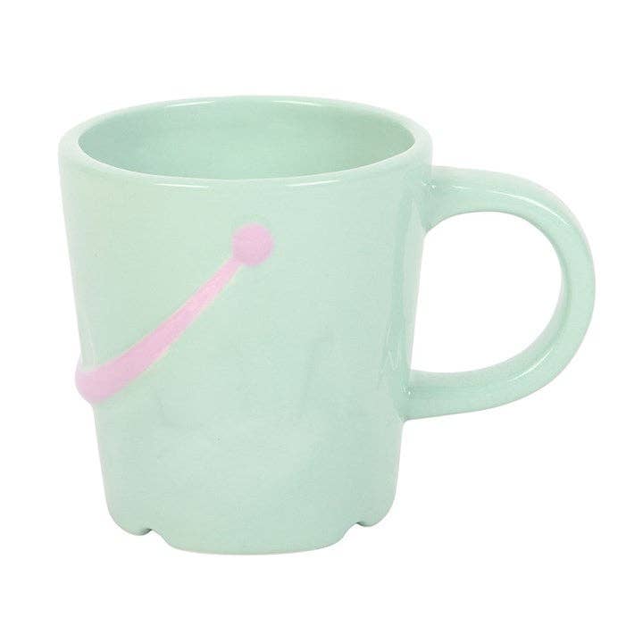 Mug Seau Pastel avec Cuillère Pelle