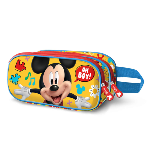 Disney Mickey Mouse Boy-Trousse 3D Double