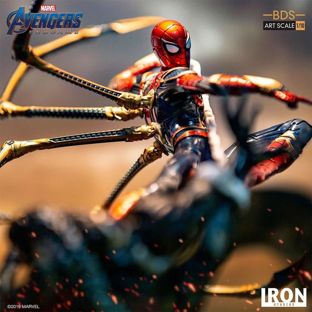 Statue Iron Spider Vs Outrider - Avengers: Endgame - Art Scale 1/10 - Marvel