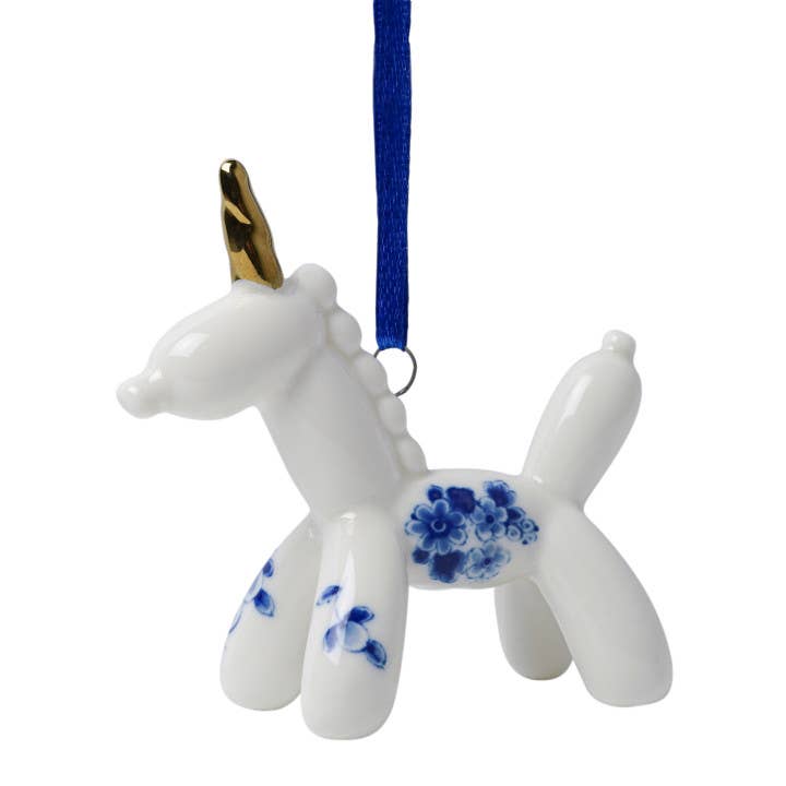 Unicorn Balloon Christmas Decoration