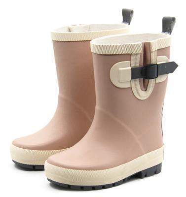 Follow the Duck: BOTTES EN CAOUTCHOUC taille: 32, rose blush