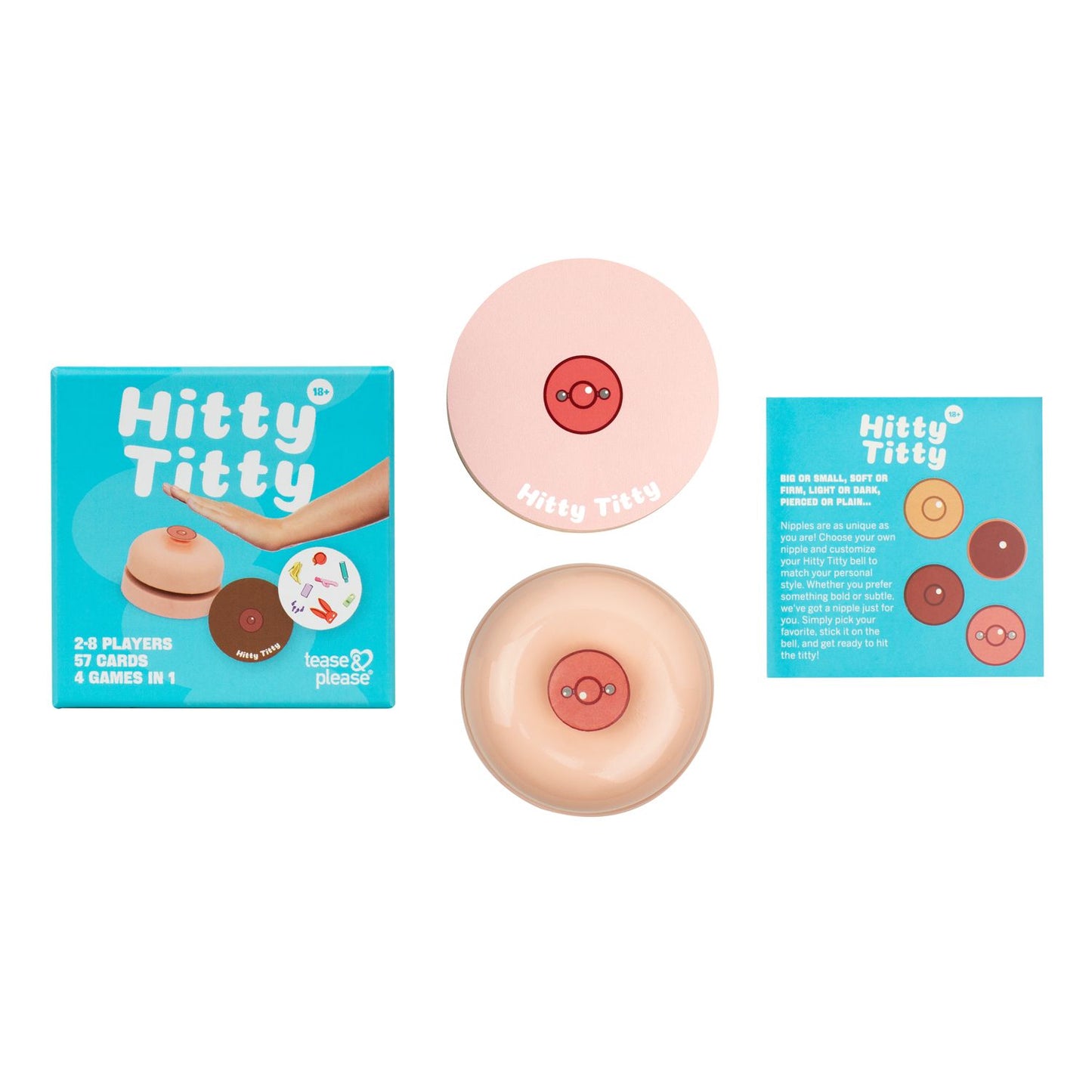 Tease & Please - Hitty Titty Card Game - Adult Game