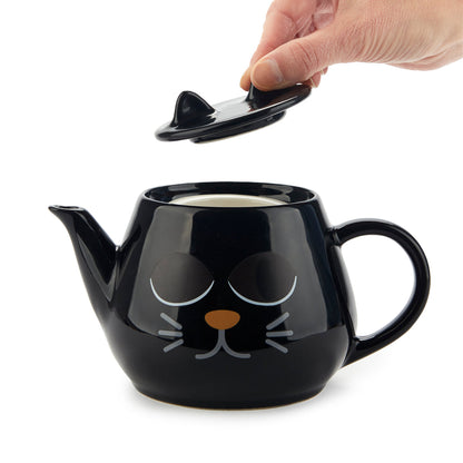 Wake Cat Tea Pot