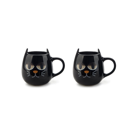 Wake Cat Espresso Coffee cup set