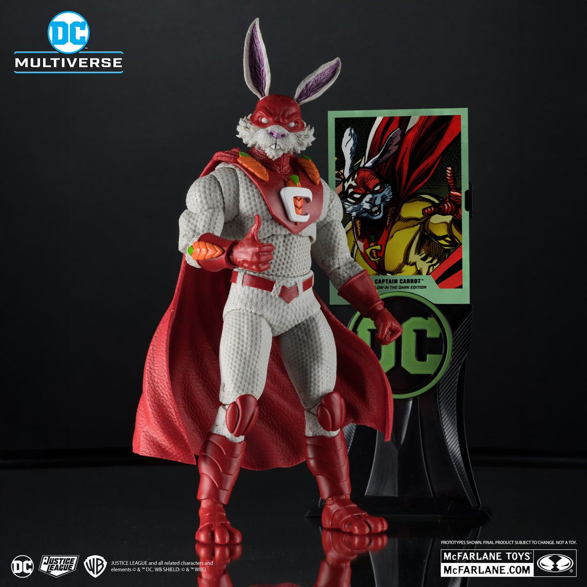 Kapitein Carrot (Justice League Incarnate) Lichtgevend in het donker