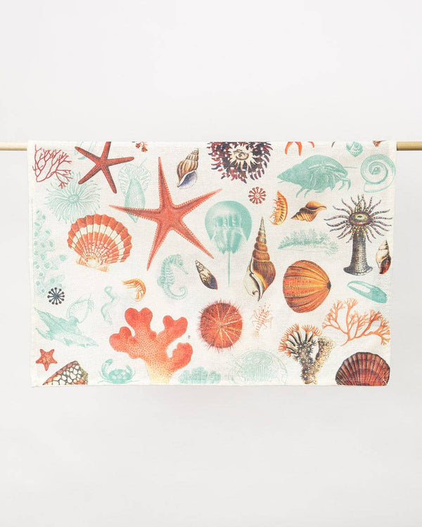 Torchon Imprimé "Shallow Seas" – produit scientifique Cognitive Surplus EU, vue 2