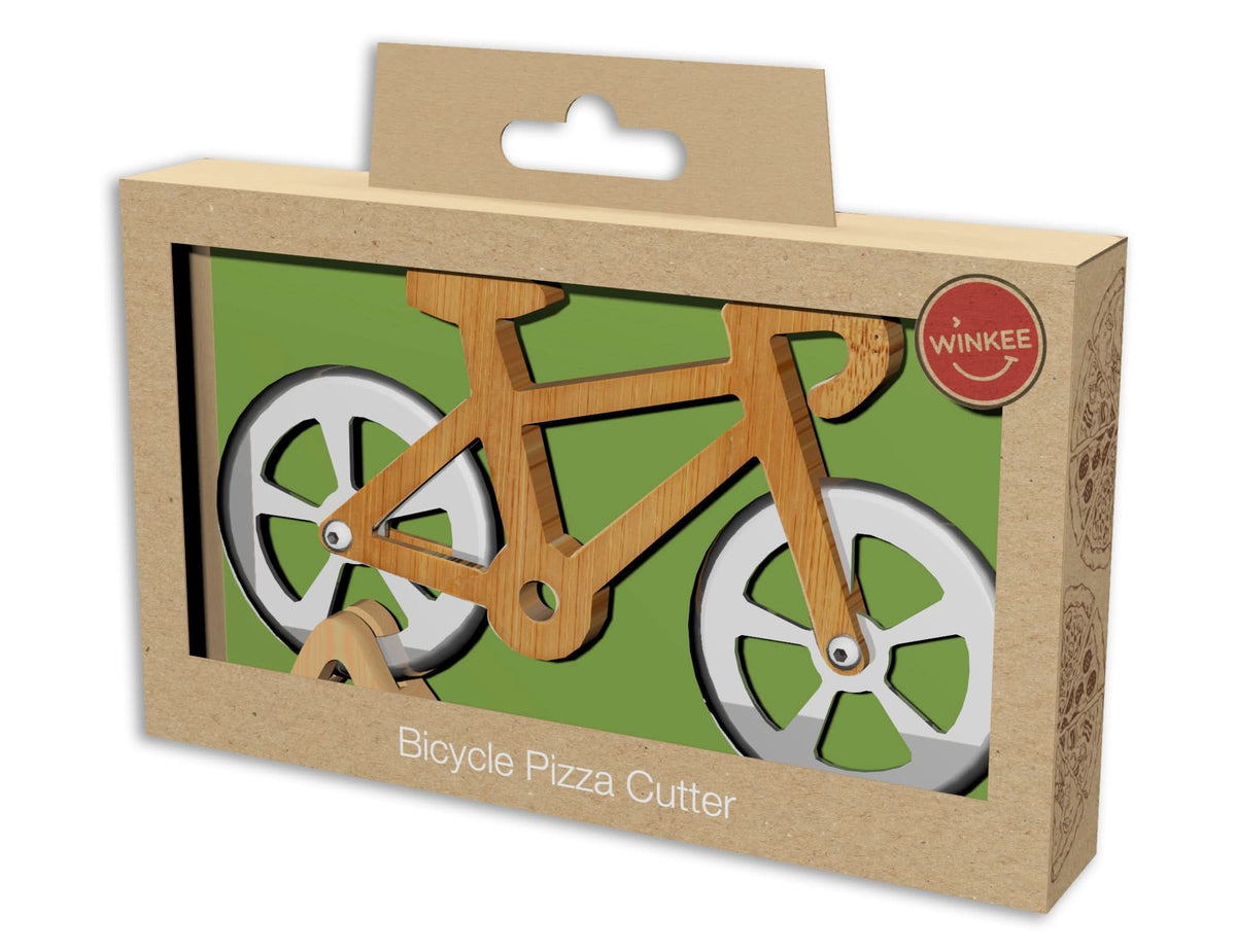 Coupe-pizza Vélo en bois Winkee – vue 3