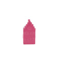 Ornement - Tirelire - Maison - Céramique - Rose Néon - 7x7x13cm