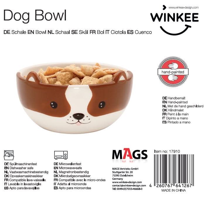 Bol à céréales Chien Bino Winkee – vue 3