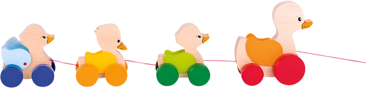 Animal de arrastre - Familia de patos grandes