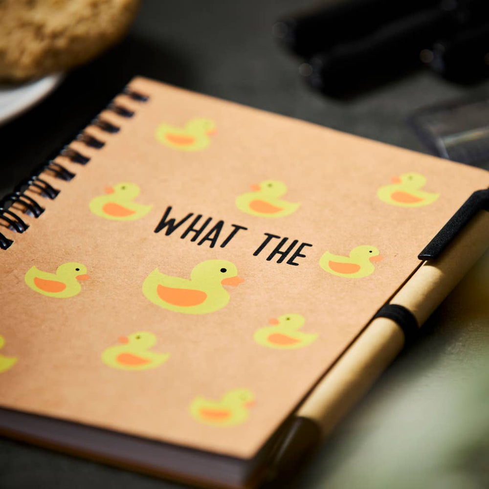 Quaderno A6 "What The Duck"