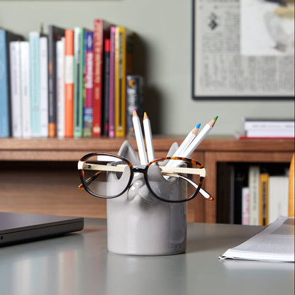 Pot à crayons & Support pour lunettes Nosy Buddy Cat
