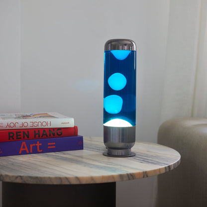 Capsule Lava Lamp - Blue
