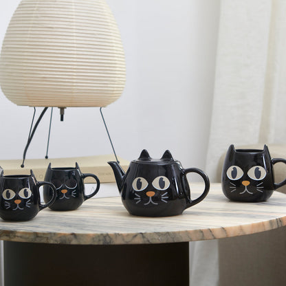 Wake Cat Tea Pot