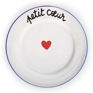 Assiette La Famille S’éclate - Petit Cœur
