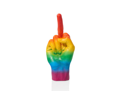 Sculpture Main The Finger Arc-en-Ciel