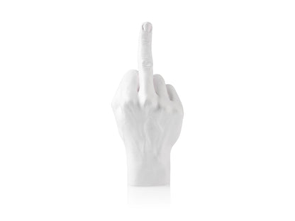 Sculpture Main The Finger Blanche
