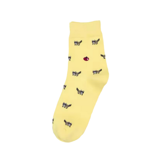 Raccoon Socks