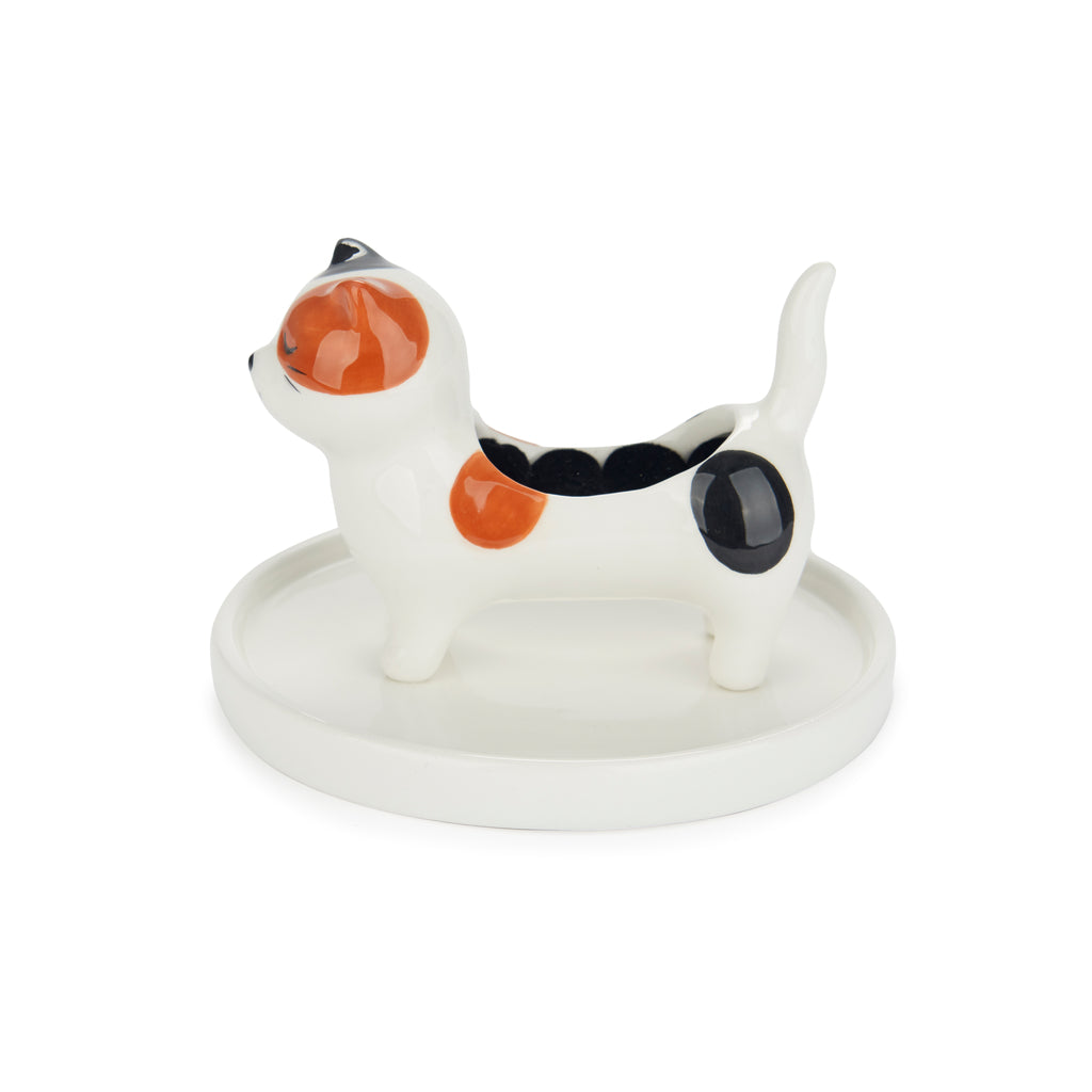 Kitty Calico Ring Holder