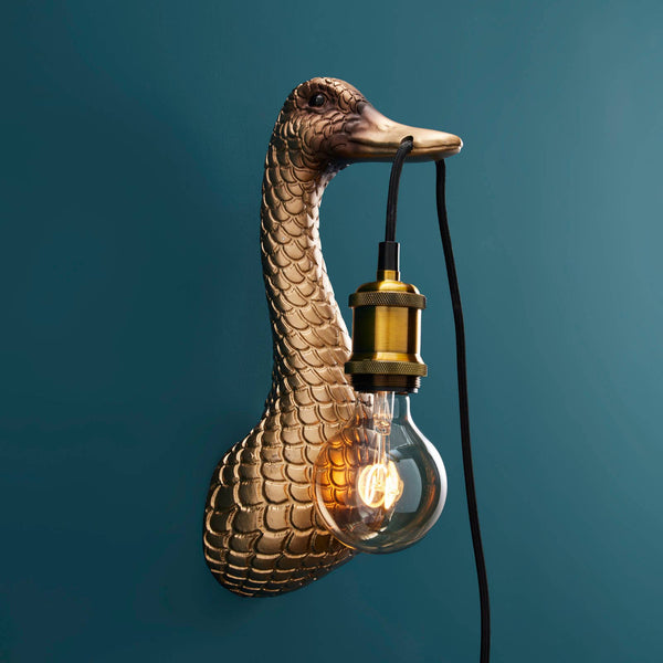 Applique murale Canard « Son of a Duck » Or