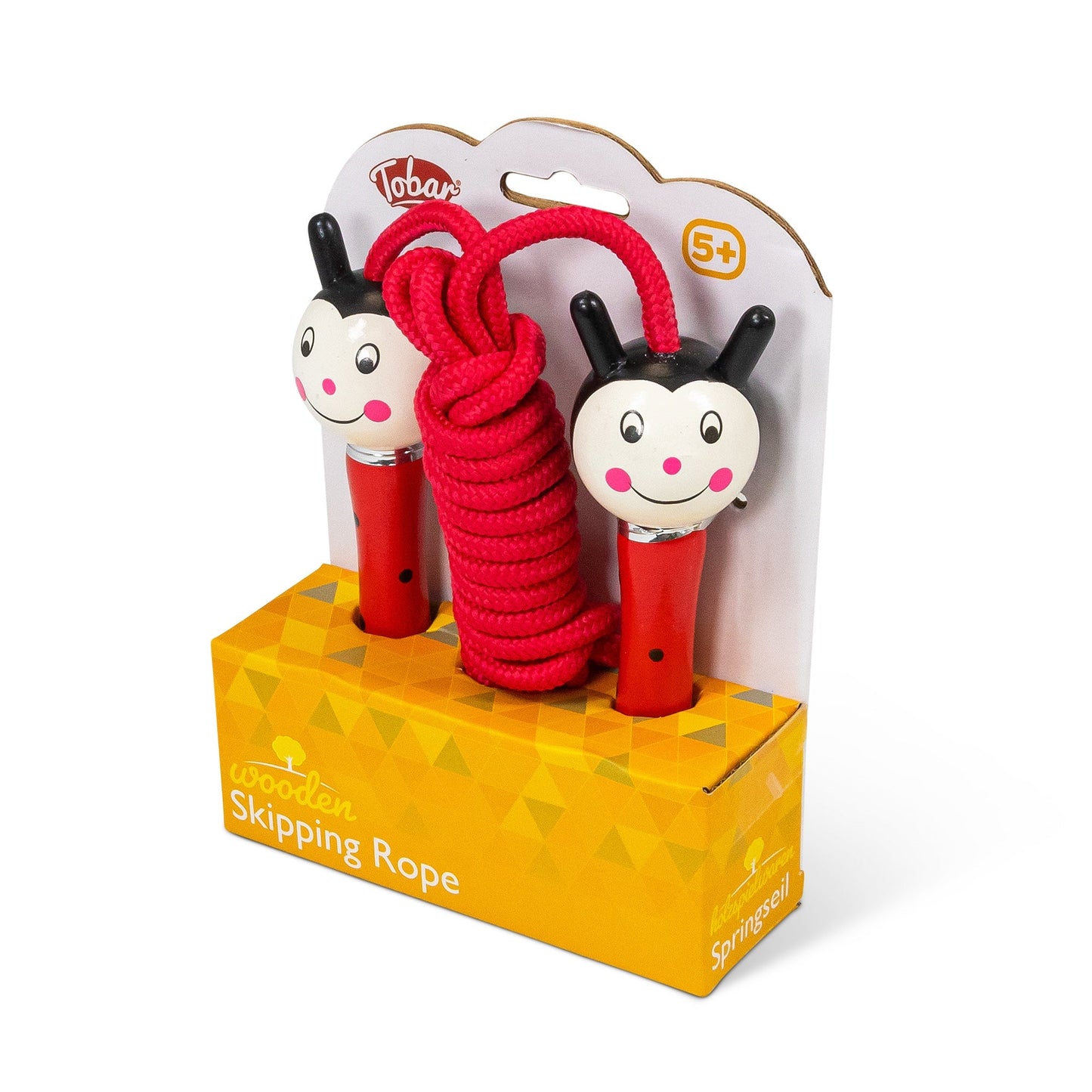 CORDE À SAUTER EN BOIS
