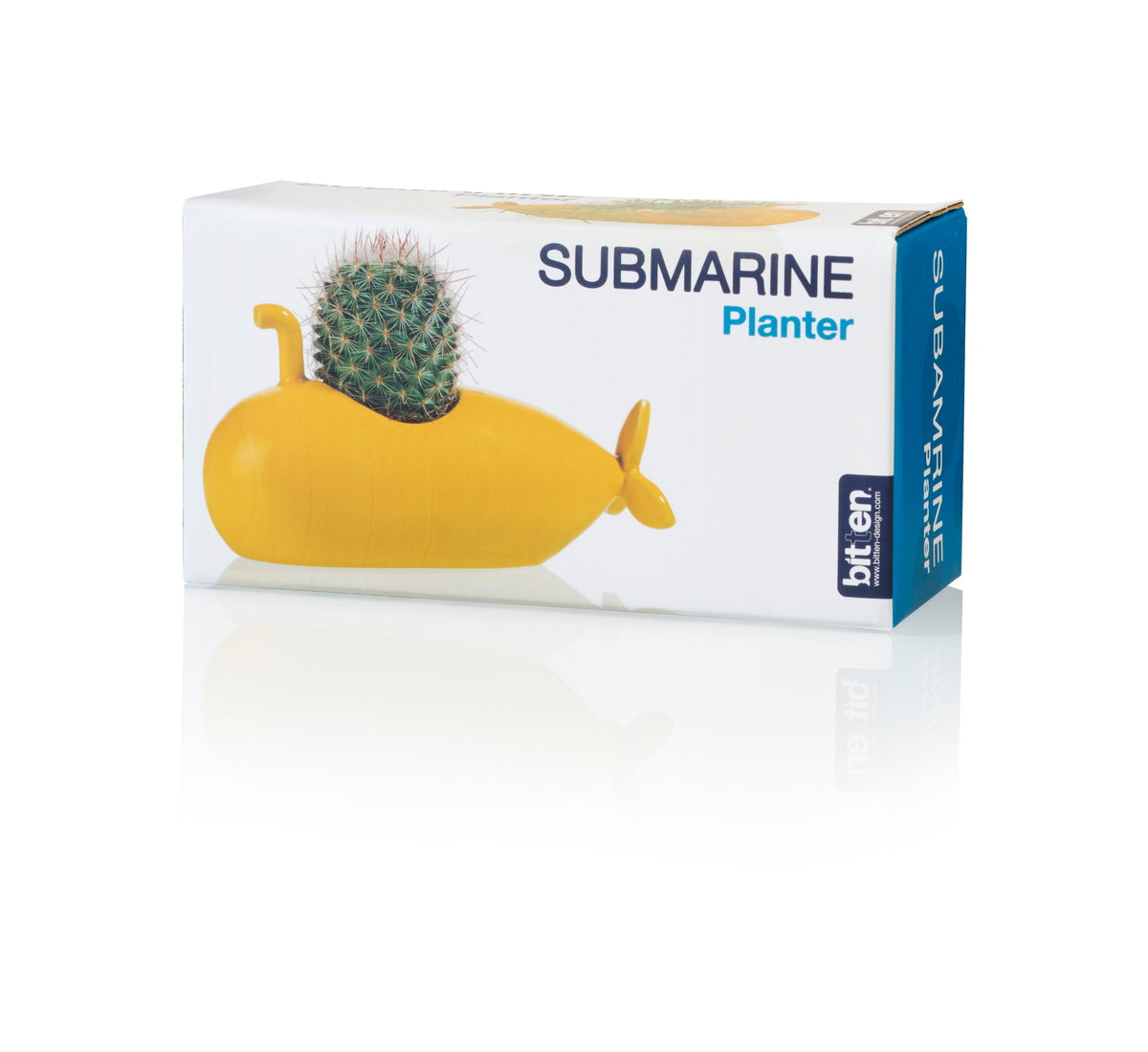 Pot de Fleur Sous-Marin Jaune – Moyen
