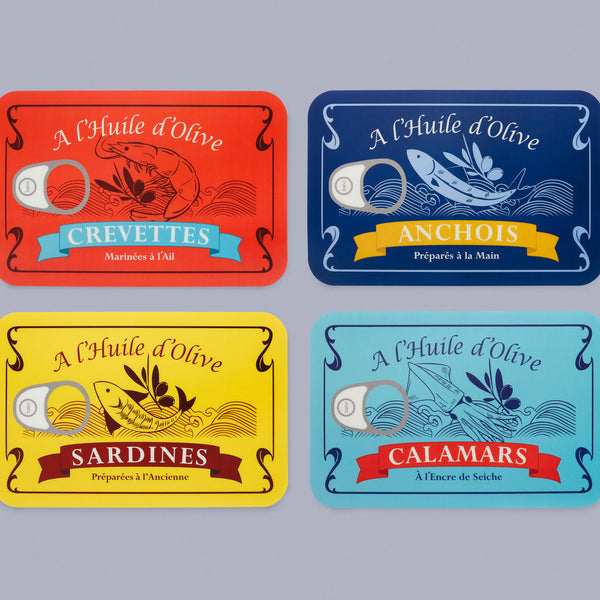 Sets de table Conserverie