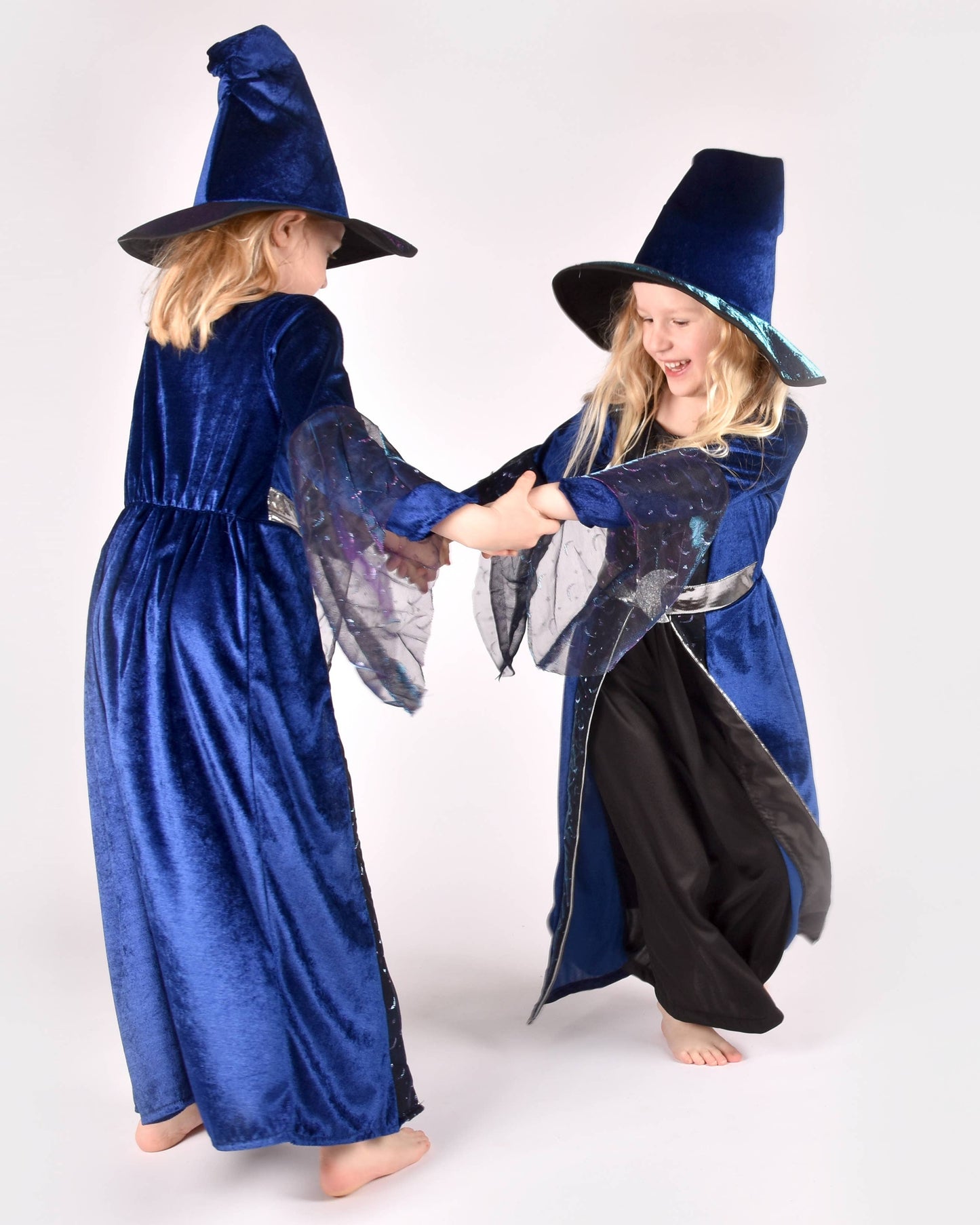 Robe de sorcière et chapeau 116 cl 5-6 ans