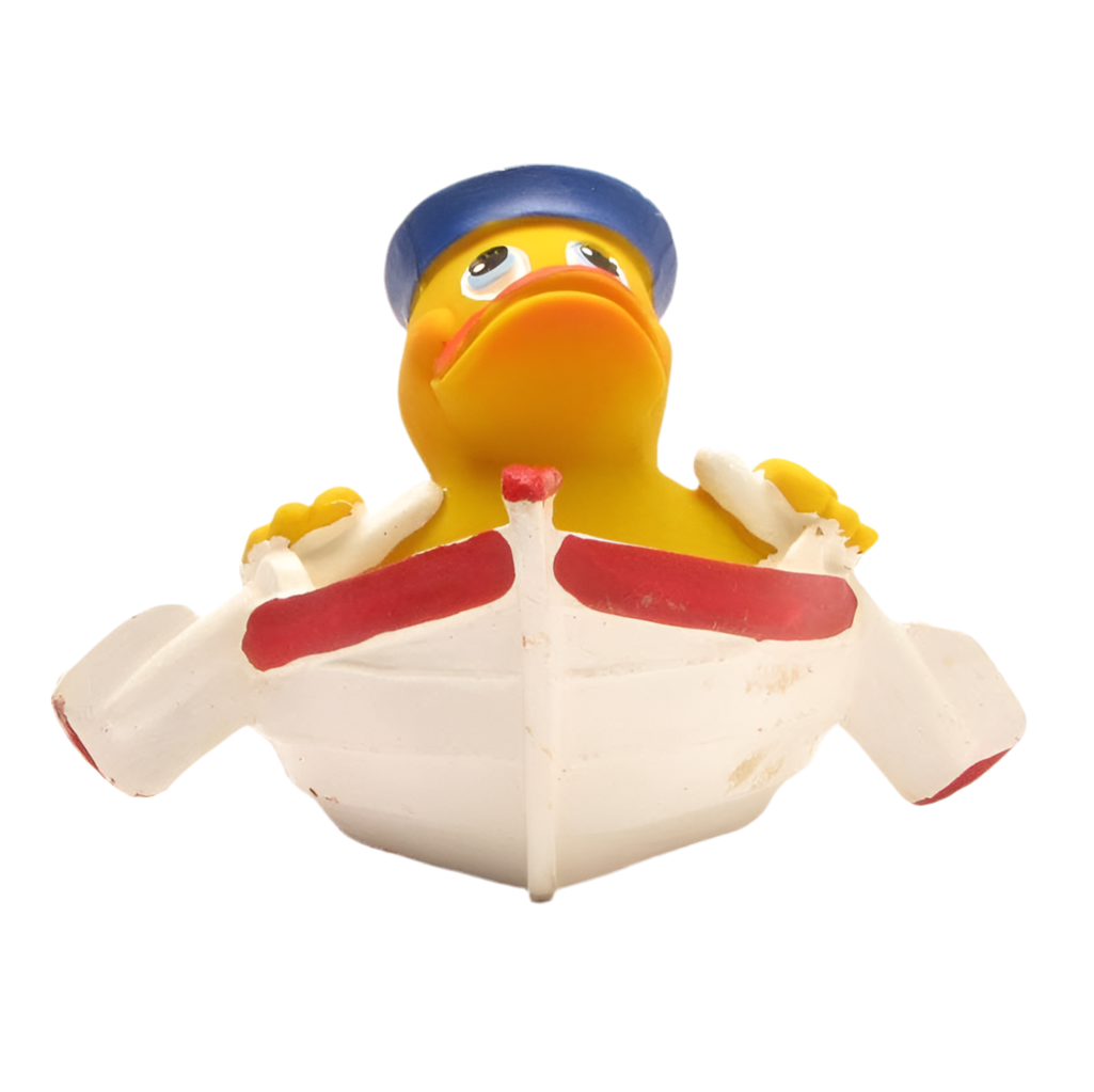Pato, bote de remos