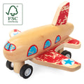 WOODEN RETRACTABLE AIRCRAFT