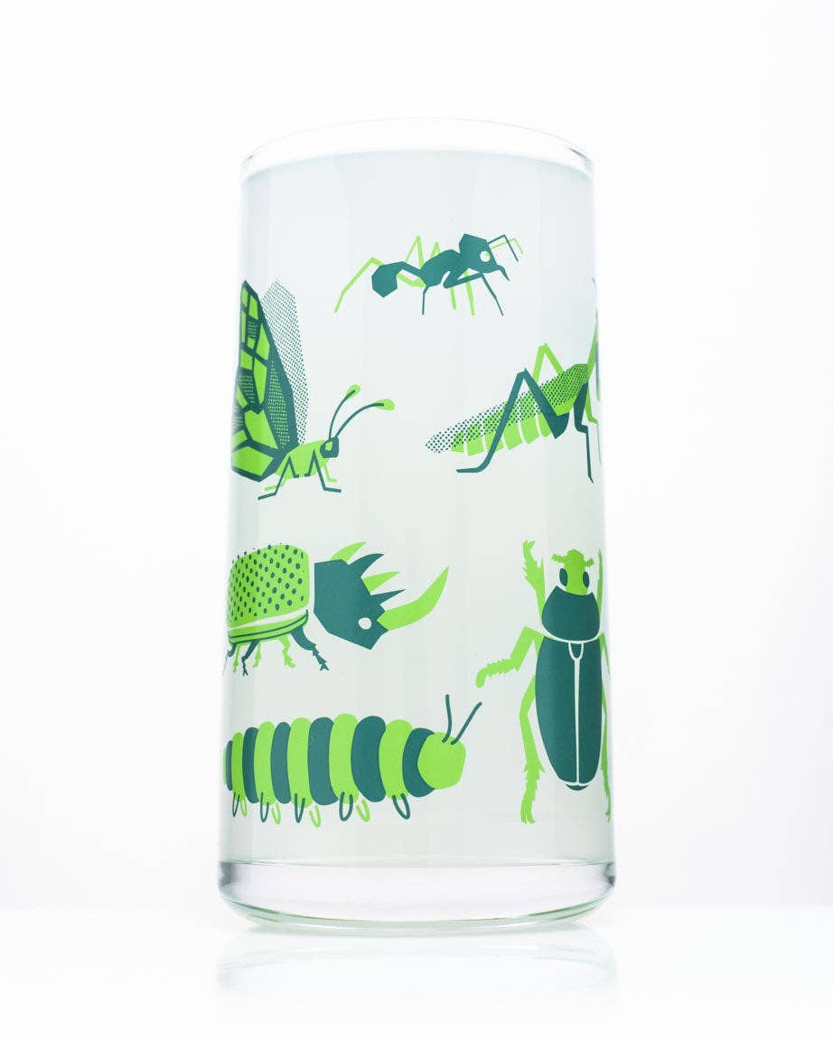 Verres à boire rétro – avec Insectes – produit scientifique Cognitive Surplus EU, vue 1