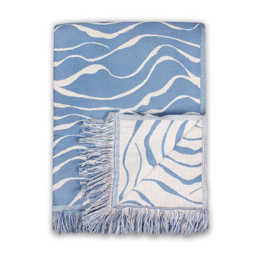 Manta (125 x 150 cm) - Costera (Olas Azules)