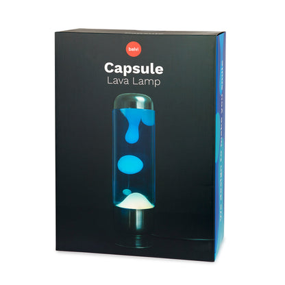 Capsule Lava Lamp - Blue