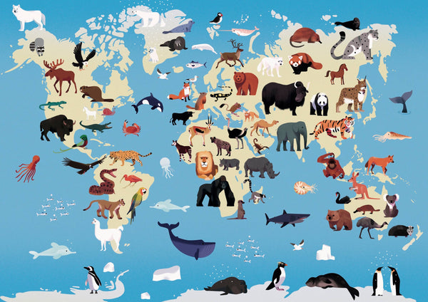 Puzzle - Animali 500 pezzi
